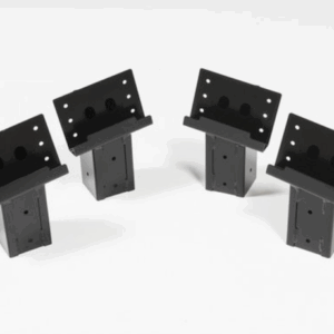 HME 4X4 Steel Blind Post Bracket 4/Pack