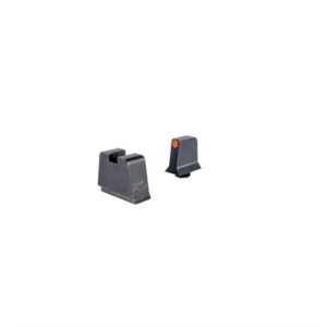 SUPPRESSOR/OPTIC HEIGHT SIGHT SET ORANGE/BLACK SLIM GLOCKS