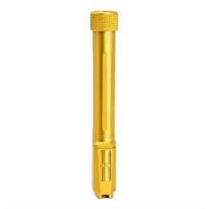 MATCH 9MM THREADED STRAIGHT BBL FOR SIG SAUER P365XL GOLD