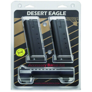 MR BBL DESERT EAGLE 50AE 6 BLK W/ 2 MAGS CLAM PK