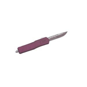 GREAT LAKES FIREARMS GLFA MEDIUM KNIFE 8IN SMOOTH BLADE BLACK CHERRY