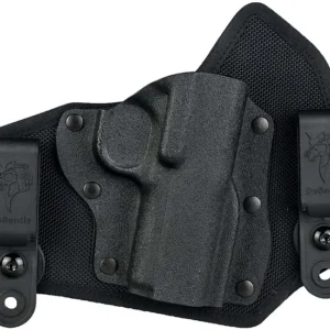 DESANTIS NYLON HOLSTER INVADER  BLACK RH SPRINGFIELD XDM XD9/40