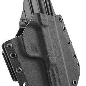 MISSION FIRST TACTICAL IWB HOLSTER S&W M&P 2.0 9MM/40 CAL/45 AUTO AMBIDEXTROUS BLACK BLACK