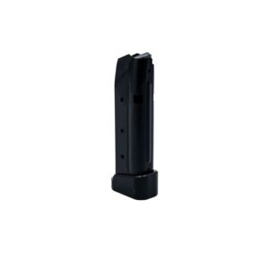 SHIELD ARMS S15 +2 PRE-INSTALLED MAG EXTENSION - NITROCARB - BLACK