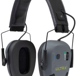 ALLEN ULTRX BIONIC FUSE ION BLUETOOTH ELECTRONIC EARMUFF - SLATE