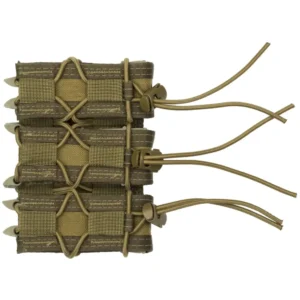 HIGH SPEED GEAR TRIPLE PISTOL TACO MOLLE HOLDS 3 PISTOL MAGAZINES OR OTHER TOOLS COYOTE BROWN