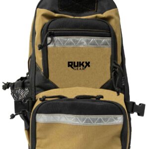 RUKX GEAR SURVIVOR BACKPACK TAN (6/CASE)