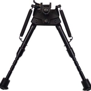 SPORT RIDGE AR15/10 HD BI-POD RAIL ATTACH 9" - 13"  MATTE BLACK