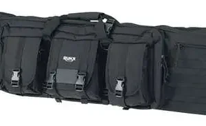 RUKX GEAR 42" TACTICAL  DOUBLE GUN CASE BLACK (6/CASE)