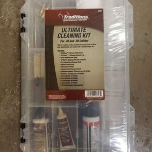 TRADITIONS MUZZLELOADING ULTIMATE CLEANING KIT W PLANO BOX 45/50 CAL ( 6 PER CASE )