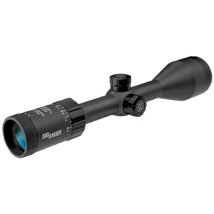 SIG SAUER WHISKEY 3 SCOPE 3-9X50MM 1 IN SFP BDC-1 QUADPLEX RETICLE 0.25 MOA ADJ BLACK