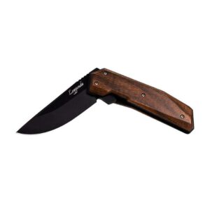 WOOX LEGGENDA FOLDING BLADE KNIFE - WALNUT