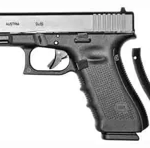 GLOCK 17 G17 GEN 4 HGA 9MM 4.49 IN BBL FS BLACK 5LB TRIGGER 3 17RD MAGS