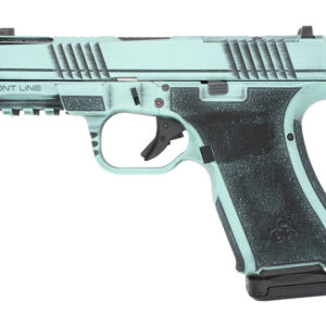 BLACK RAIN FRONTLINE+ HGA 9MM 4IN BBL 15RD TIFFANY BLUE/SATIN MAG