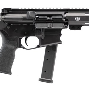Bersa BAR9GL8BSC AR9  9mm Luger 27+1 8" Barrel, KAW Valley XL Compensator, Hard Coat Anodized Metal Finish, M-Lok Handguard, Magpul MOE+ Grip, Manual Safety