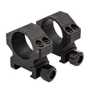 SIG ALPHA1 1 HIGH RINGS ALUM MATTE BLK