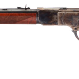 Taylors & Company 550240COM 1873 Comanchero 45 Colt (LC) Caliber with 10+1 Capacity, 18" Blued Barrel, Color Case Hardened Metal Finish & Walnut Straight Stock Right Hand (Full Size)