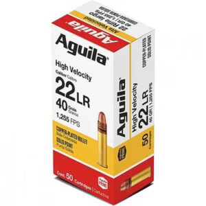 Aguila .22LR CASE LOT High Velocity 40GR 2000RD CASE 1B220328