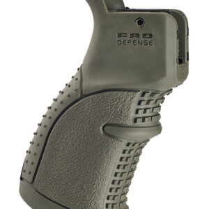 FAB Defense FXAGR43G AG-43 Rubberized Pistol Grip for M16/M4/AR-15  Olive Drab Green