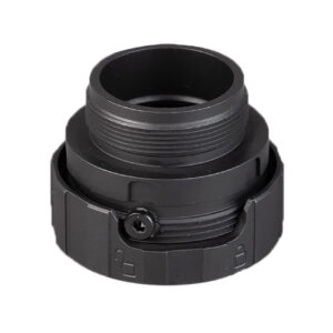 SilencerCo AC2632 ASR Alpha Mount Adapter For Omega 9K/Nano ASR/Harvester 300 Black Steel