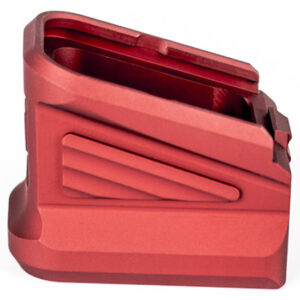 ZEV +5 BASEPAD FOR GLOCK MAGAZINE RED