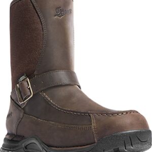 Danner Sharptail Rear-Zip 10" Brown Leaf - Size 9