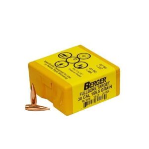 Berger Match Grade Target Bullets .30 cal .308" 155 1/2 gr FULLBORE TARGET 100/box