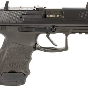 Langdon Tactical Tech LTTDP30SKFTJRDORMR HK P30SK  Compact Frame 9mm Luger 13+1 3.30" Black Steel Barrel, Black Optic Cut/Serrated Steel Slide, Black Polymer Frame w/Picatinny Rail, Black Polymer Grip