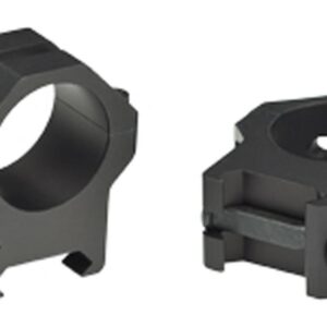 Weaver 4-Hole Tactical Picatinny Aluminum Scope Rings - Matte - 30mm Medium