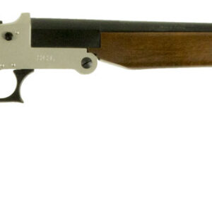 Hatfield Gun Company USH20SYW SGL  Youth 20 Gauge 3" 1rd 20" Blue Oxide Barrel, Silver Finish, Turkish Walnut Stock