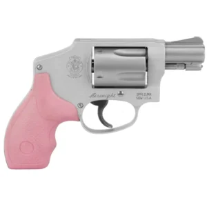 Smith & Wesson Model 642 - Centennial Airweight DAO 38 Special 1.8" 5-Shot Stainless/Pink Grips 150466