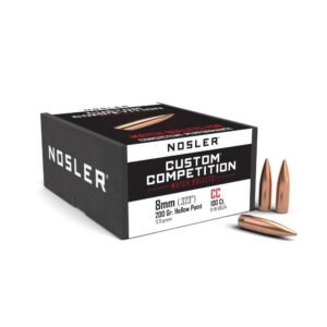 Nosler Custom Competition Bullets 8mm .323" 200 gr HPBT 100/ct