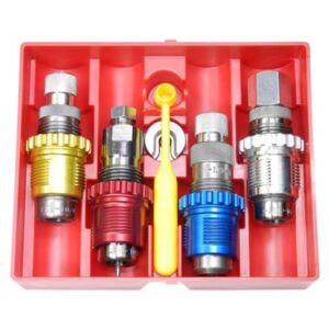 Lee Carbide Breech Lock Bushings 4-Die Set 9mm Luger