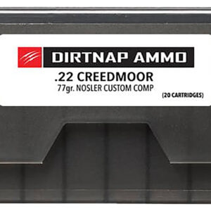 Fierce Firearms DNP22CM77GR Dirtnap  22Creedmoor 77gr 20 Per Box/10 Case