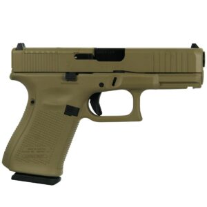 Glock 19 Gen 5 MOS Custom "FDE" Handgun 9mm Luger 15rd Magazines (3) 4.02" Barrel Austria
