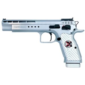 Tanfoglio Gold Match Xtreme Handgun 10mm 13/rd 6" Barrel Silver