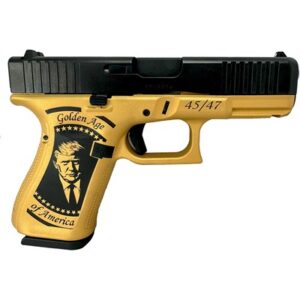 GLOCK 19 GEN5 9MM 4.02'' BBL (3)15RD TRUMP VICTORY/GOLDEN AGE