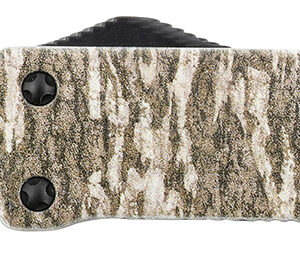Templar Knife MZMOB121 Premium Weighted  Slim 3.16" OTF Dagger Plain Black Oxide Stonewashed D2 Steel Blade, 4.93" Mossy Oak Bottomland Aluminum Zinc Alloy Handle