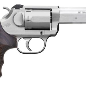 Kimber K6S DASA 357 MAG/38 Special 4" Stainless/Walnut Grips 3400031