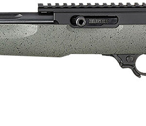 Ruger 31110 10/22 Competition  22 LR 10+1 16.12" Black Anodized Barrel, Black Hard Coat Anodized Aluminum Receiver, Black/Gray Speckled Laminate Stock, Left Hand, Optics Ready