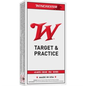 USA WHITE BOX 45 ACP 230GR FMJ 50/BOX