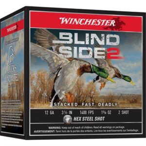 BLIND SIDE 2 12 GAUGE 3.5'' 1-5/8OZ #2 SHOT 25/BOX