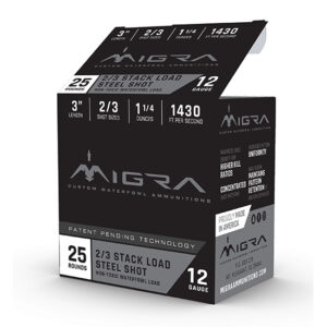 MIGRA STAXD STEEL 12GA 3 1.25OZ #2-3 25/10