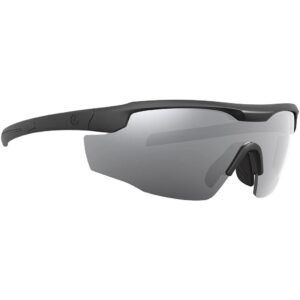Leupold Sentinel Sunglasses Matte Black Shadow Grey Flash