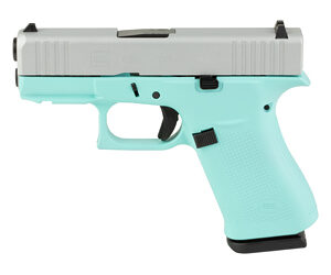 GLOCK 43X 9MM 10RD REB/SILVER FRRAIL