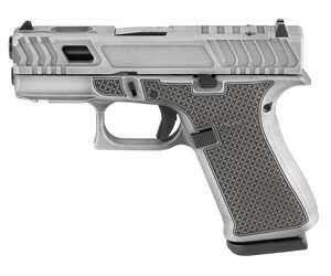 GLOCK 43X HOTH 9MM 10RD BW GREY