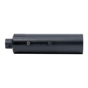 Gemtech Patrolman Suppressor 5.56 Titanium Thread Mount 1/2-28 Black USED