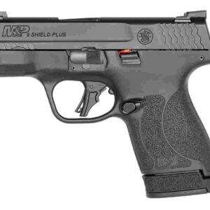 S&W M&P9 Shield Plus Handgun 9mm Luger 10rd Magazine 3.1" Barrel Night Sights No Manual Safety Black USED