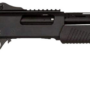 Dickinson LLC XX3D XX3D Commando 12 Gauge Pump 3" 5+1 18.50" Black Vent Rib Barrel, Picatinny Rail Receiver, Black Fixed w/Pistol Grip & Shell Carrier Synthetic Stock, Polymer Grip