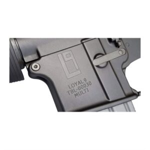 LOYAL 9 STRIPES STRIPPED LOWER RECEIVER BLACK